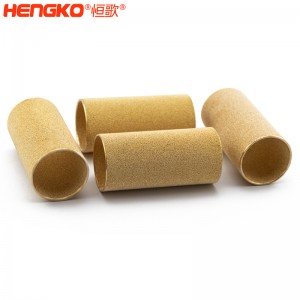 工廠價格供應(yīng)燒結(jié)粉末銅過濾管反沖洗3-90微米過濾系統(tǒng)用