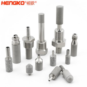 過濾精度不匹配工藝需求?0.1-120um 定制不銹鋼曝氣頭濾芯，精準(zhǔn)適配！