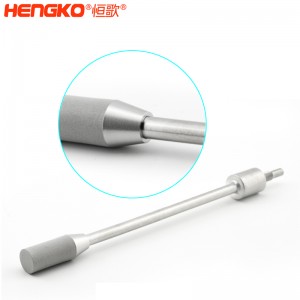 源頭廠家生產不銹鋼曝氣頭氣泡石耐高溫耐酸耐腐蝕，應用于廢水處理