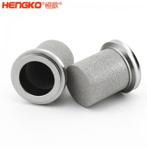 定制高精度食品級微孔燒結不銹鋼過濾筒用于醫(yī)藥食品不銹鋼精密過濾器