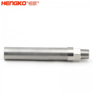 恒歌生產(chǎn)316L不銹鋼燒結(jié)濾芯_高精度液壓過(guò)濾管易清潔不銹鋼濾芯