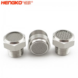 專(zhuān)業(yè)定制燒結(jié)不銹鋼平頭錐形消聲器工業(yè)除塵消音降噪氣動(dòng)元件,應(yīng)用于鼓風(fēng)機(jī)