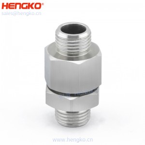 恒歌微納米級不銹鋼316內聯過濾器0.2-120微米耐高溫耐腐蝕制藥工業可用,來圖定制