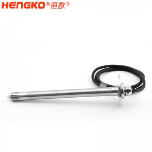 RHTX系列長(zhǎng)桿法蘭盤(pán)濕度和溫度傳感器探頭I2C輸出信號(hào)用于土壤木屑農(nóng)業(yè)工業(yè)測(cè)量 0~100%RH