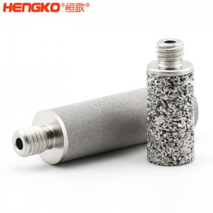 廠家來圖定制粉末燒結(jié)316L不銹鋼過濾器濾芯防塵耐腐蝕，用于化工制藥