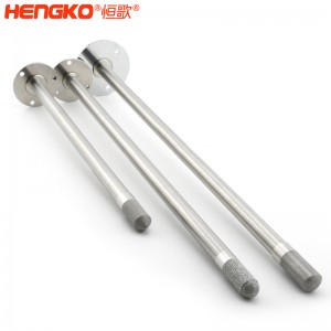 廠家定制溫濕度傳感器不銹鋼外殼_IP65級(jí)防水防塵耐腐蝕探頭殼體應(yīng)用于農(nóng)田