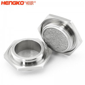 廠家定制生產(chǎn)呼吸機(jī)氧氣體阻流過濾器醫(yī)療級(jí)316L不銹鋼過濾器配件